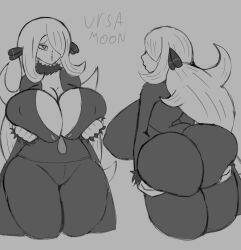cynthia (pokemon) from nintendo by ursamoon