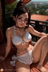 1girls ai_generated ai_hands avatar_legends avatar_the_last_airbender breasts brown_hair detailed dinixdream female fire_nation high_quality looking_at_viewer nipples patreon patreon_username photorealistic princess pussy realistic seductive self_upload sensitive solo stable_diffusion ty_lee