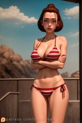 suki from avatar legends by dinixdream