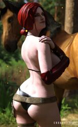 triss merigold from the witcher (series) by eroguysensei