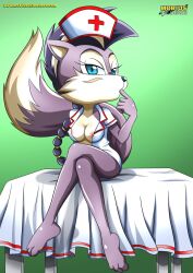 lupe_the_wolf mobian_(species) mobius_unleashed nurse palcomix sonic_(series) sonic_the_hedgehog_(archie) sonic_the_hedgehog_(series)