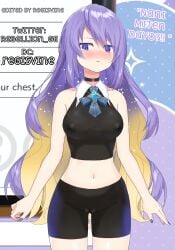 accurate_art_style cameltoe discord_username edit hard_nipples hololive hololive_indonesia japanese_text long_hair looking_at_viewer mixed-language_commentary moona_hoshinova regisvine2078 see-through see-through_clothing text third-party_edit virtual_youtuber