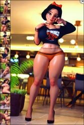 1girls 3d 3d_(artwork) ass athletic athletic_female big_ass big_breasts bottom_heavy breasts bust busty chest cleavage curvaceous curvy curvy_figure disney disney_princess eyebrows eyelashes eyes female female_focus fit fit_female hair high_heels hips hourglass_figure huge_ass huge_breasts human large_ass large_breasts legs light-skinned_female light_skin lips mature mature_female slim slim_waist snow_white_(disney) snow_white_and_the_seven_dwarfs thick thick_hips thick_legs thick_thighs thighs top_heavy top_heavy_breasts upper_body urqqurqq voluptuous voluptuous_female waist wide_hips wide_thighs