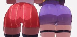 2023 2d 2d_(artwork) 2d_animation 2girls animated ass ass_clap ass_clapping ass_focus ass_jiggle ass_shake ass_shaking bakusatsuho big big_butt booty_shorts bouncing_ass bouncing_butt butt_clap butt_clapping butt_jiggle butt_shake butt_shaking clapping_ass clapping_cheeks clothing curvy curvy_ass curvy_female curvy_figure dark_skin dat_ass dat_butt fat_ass female female_only gif giggling huge_ass huge_butt human imjustthatkinky jiggling_ass jiggling_butt large_ass large_butt laughing loop looping_animation lower_body milf pale_skin pantylines plump_ass plump_thighs pokemon pokemon_sv purple_shorts red_shorts rubyredva shaking_ass shaking_butt shorter_than_10_seconds shorter_than_30_seconds shorts sound sound_effects standing standing_position striped_shorts thiccwithaq thick thick_ass thick_butt thick_thighs thigh_strap thighhighs thighs twerk twerking video voice_acted voluptuous voluptuous_female white_background white_shirt yorra_villeneuve zoraida_(nyantcha)