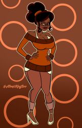 1girls artist_name ass athletic athletic_female atomickingboo big_ass big_breasts big_butt bottom_heavy breasts brown-skinned_female brown_body brown_hair brown_skin brown_theme busty curvaceous curvy curvy_figure dark-skinned_female dark_hair dark_skin digital_drawing_(artwork) digital_media_(artwork) eyebrows eyelashes eyes female female_focus female_only fit fit_female hair high_heels hips hourglass_figure huge_ass huge_breasts human large_ass large_breasts legs lips mature mature_female misty_cocoa original original_character thick thick_hips thick_legs thick_thighs thighs upper_body voluptuous waist watermark wide_hips