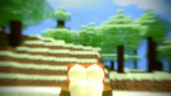 3d animated artist_request blurry_background boo breasts_out female jumplove minecraft nipples pumpkin pumpkin_head sfm snow snow_golem snowwoman white_skin