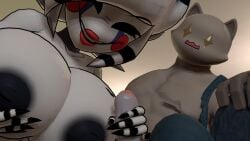 cally3d clazzey cryptiacurves fazclaire's_nightclub five_nights_at_freddy's five_nights_at_freddy's_2 fnaf fortnite fredina's_nightclub marie_(cally3d) marie_(cryptia) marionette_(fnaf) meowscles_(fortnite) puppet_(cally3d) puppet_(fnaf) scottgames tagme