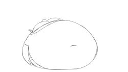 1girls animated belly_expansion belly_inflation bigger_than_canvas breast_expansion denzoexp female female_only inflation sound sound_effects spherical_inflation tagme video