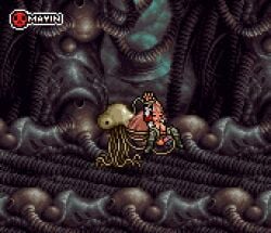 16-bit 1girls abigail_(metal_slug) accurate_art_style alien animated arms_up black_legwear blush bodily_fluids bouncing_breasts breasts brown_hair clothing digital_media_(artwork) female genital_fluids genitals gif green_tentacles hair human human_focus interspecies long_hair mammal mars_people mayin metal_slug metal_slug_attack nipples on_model penetration pink_hair pixel_art pussy pussy_juice restrained sex short_playtime spread_legs suspension tentacle tentacle_sex vaginal_penetration