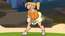 1girls animated ass blonde_hair blue_eyes breasts cartoon_network clenched_teeth embarrassed emma_(tdi2023) fart fart_fetish farting female female_only loud_fart meme mp4 official_art screencap solo sound tagme total_drama_island total_drama_island_(2023) video yoshizilla