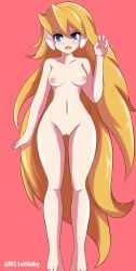 1girls blonde_hair breasts ciel_(mega_man) completely_nude completely_nude_female female female_only full_body long_hair m11xgirby mega_man mega_man_zero naked naked_female nude nude_female pussy solo solo_female