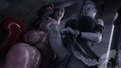 2futas 3d alcina_dimitrescu animated big_balls big_breasts big_penis capcom cum cum_drip cum_dripping cum_dripping_from_penis cum_shooting cumming dripping_cum futa/futa futa_milf futa_on_futa futa_only futanari genderswap_(mtf) hat huge_cock larger_futanari maid maid_apron maid_headdress maid_outfit maid_uniform milf mommy_tyrant mommy_x monster_cock mp4 mr_x mrs._tyrant mrs._x ms._tyrant ms._x muscular_futanari oozing_cum pale-skinned_futanari pale_skin partially_clothed red_lipstick regina3d resident_evil resident_evil_2 resident_evil_2_remake resident_evil_8:_village rule_63 shooting_cum skirt sound throbbing_balls throbbing_penis twitching_penis video wide_brim_hat yellow_eyes