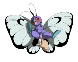 anthro butterfree cum disembodied_hand fingering looking_at_viewer mysticalwizard pokémon_(species) pokemon pussy semi-anthro tagme wings