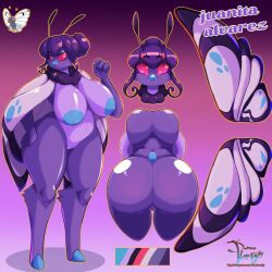 1girls absurd_res anthro big_breasts breasts butterfree damianvertigo female female_focus looking_at_viewer pokémon_(species) pokemon pokemon_(species) pussy tagme thick_thighs thighs wings