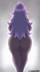 1girls ass breasts buttons clothed clothed_female clothing female game_freak gothic hair hex_maniac huge_ass huge_breasts huge_thighs lips long_hair master1000 nintendo npc_trainer pokemon pokemon_xy pose shirt solo solo_female tremble_lines trembling viewed_from_behind voluptuous_female