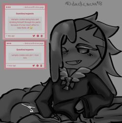 vampire cookie from cookie run by darkcacao98 (artist)