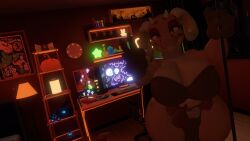 1girls 3d big_breasts breasts female kobold looking_at_viewer piko_(simplifypm) scalie sloppydragons solo tagme thick_thighs vrchat wide_hips