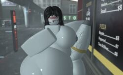 chubby erect_nipples erect_penis fat fat_ass futanari grabbing_ass huge_ass huge_balls huge_breasts huge_cock kururr34 looking_at_viewer naked public_nudity roblox robloxian sweaty_body thick_thighs veiny_penis