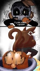 1boy 2025 alternate_version_available angry anthro anthro_only anus ass ass_exposed bloons bloons_tower_defense boy brown_fur curled_tail ear exposed_ass femboy frustrated fur gloves long_sleeve_shirtballs long_sleeves male male_only mask monkey monkey_boy monkey_ears monkey_tail monkiebrained pants rear_view ripped_clothing ripped_leggings ripped_pants skull_mask solo solo_male spiked_bracelet spiked_gloves sweat sweaty sweaty_body sweaty_head tack_shooter_monkey twink