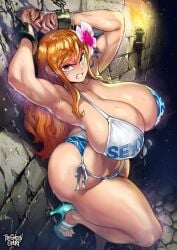 nami (one piece) from one piece by thegoldensmurf
