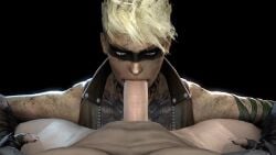 animated batman:_arkham_origins blowjob chest_tattoo copperhead copperhead_(arkham_origins) copperhead_(dc) dc dc_comics looking_at_viewer pov sfm short_hair skeletron27 sound source_filmmaker tagme video