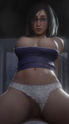 1girls 3d 3d_animation animated breasts cowgirl_position female final_fantasy final_fantasy_vii final_fantasy_vii_remake glasses lazyprocrastinator medium_hair nayo_(final_fantasy_vii) nipples no_sound orgasm panties panties_aside penetration penis pussy riding sex tagme tank_top_down video white_panties
