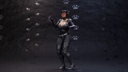 1dog 1girls 3d 4k big_breasts canine catwoman dark_hair dc dc_comics female female_focus hi_res injustice_2 knot krypto large_breasts mehlabs nipples nude nude_female pussy voluptuous voluptuous_female white_skin zoophilia zoophilia