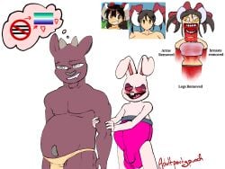 adultpartypunch breasts bulge bulge_through_clothing bulge_under_clothes cheating_boyfriend cheating_husband cotton_candy_(smolbunnyxoxo) female gore hataraki_ari hyper_balls hyper_bulge infidelity netorare nightmare_fuel ntr revenge_porn smolbunnyxoxo(parasite) straight_to_gay sukimi_(hataraki_ari) ushio_(hataraki_ari)