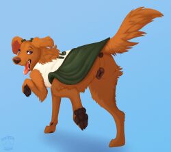absurd_res animal_genitalia animal_pussy anus bird_dog black_pawpads bodily_fluids bottomwear bow_ribbon canid canine canine_genitalia canine_pussy canis cheerleader claws clothed clothed_feral clothing domestic_dog female female_feral feral fur genital_fluids genitals golden_retriever hi_res hunting_dog lingerie_on_feral lips mammal nauticalcanine orange_body orange_fur pawpads purple_eyes pussy raised_tail retriever skirt solo tail tail_anus thick_bottom_lip tongue tongue_out vaginal_fluids
