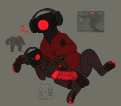 age_difference aged_down animal_genitalia animal_penis balls big_balls big_penis brother_(lore) brother_and_sister_(lore) canid canine canine_genitalia canine_penis canis clothed clothing duo electronics erection feral for_a_head genitals glowing glowing_genitalia glowing_penis gynomorph headphones heart_symbol hi_res holding_leg incest_(lore) intersex knot lying male mammal nervous nude object_head on_back penis penis_size_difference penis_tip puppyratcat sheath sibling_(lore) simple_background sister_(lore) size_difference skibidi_toilet younger_male