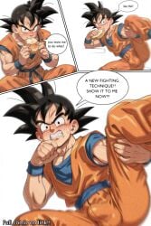 ai_generated anal anal_sex anime anime_style ass blowjob blowjob_face cock comic comic_page dick dragon_ball dragon_ball_(classic) dragon_ball_gt dragon_ball_super dragon_ball_z fight gang_bang gangbang gangrape gay goku kakarot smash son_gohan son_goku