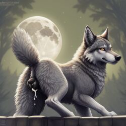 ai_generated animal_pussy canine_pussy cum_in_pussy feral frosting.ai moon rataddict wolf