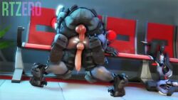 2boys 3d anal anal_sex animated ass balls clothed clothing from_behind gay large_penis loop male male/male male_only male_penetrating_male mask masked_male mp4 negi_bear overwatch overwatch_2 pants_down penetration penis rtzero sex short_playtime sound tagme talon_(overwatch) talon_trooper video