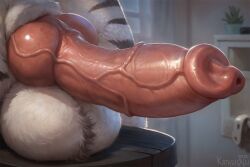 ai_generated big_penis canid canine canine_genitalia canine_penis canis furry furry_only hairy_balls huge_balls huge_cock huge_knot humanoid humanoid_genitalia humanoid_penis katarhein knot knotted_penis male male_only penis penis_out veins veiny_penis werecanid werecanine werewolf wolf