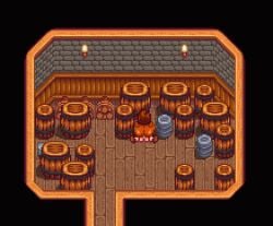 animated animation barrel big_ass cowgirl_position dark-skinned_female leftloversz maru_(stardew_valley) penis_in_pussy pixel_(artwork) pixel_animation pixel_art red_hair stardew_valley torch wood