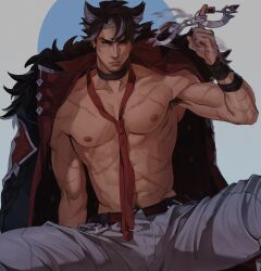 wriothesley (genshin impact) from genshin impact by pol33tlin