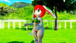 3d anthro canine freedom_planet milla_basset pac-mario64 sfm source_filmmaker tranquilizer_dart video_games