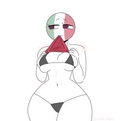 1girls breasts countryhumans countryhumans_girl italy_(countryhumans) solo solo_female solo_focus xx.canada.xx