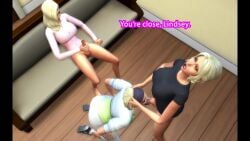 3d animated big_breasts blonde_hair cum cum_on_body cum_on_breasts cum_on_face face_fucking fellatio futa_family futanari grandbust_family incest large_breasts m_dunn milf mother mother_and_daughter oral oral_sex self_upload sisters sound tagme the_sims_4 twins video