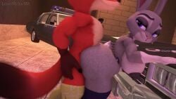 1boy 1boy1girl 1girls 2023 3d 3d_animation animated anthro big_ass big_breasts big_butt blender bunny bunny_girl couple cowgirl_position dat_ass disney female fox from_behind from_behind_position furry huge_filesize judy_hopps lagomorph looking_at_partner looking_back looking_pleasured lovemilliesm male male/female male_penetrating_female mp4 nick_wilde no_humans no_sound police police_officer sex tagme video vulpine zootopia