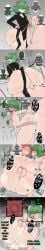 1boy 1girls 2d ambiguous_penetration angry angry_expression arm_grab arms_behind_back ass ass_body ass_jiggle ass_ripple ass_shake assjob begging big_ass big_butt big_penis big_thighs black_dress blush blushing_female blushing_male bottom_heavy breasts bubble_butt buttjob cock covered_buttjob cum cum_in_pussy cum_inside curvaceous curvaceous_female curvy curvy_female dialogue dress english english_text faceless_male fat_ass female fertilization gigantic_ass green_eyes green_hair heart hi_res highres huge_ass huge_butt huge_cock huge_thighs human impregnation josebonn light-skinned_female light-skinned_male light_skin looking_at_penis looking_back male male/female mating_press motion_lines one-punch_man onomatopoeia penis pulling_clothing sex sex_from_behind short_green_hair small_breasts standing standing_doggy_style standing_sex steamy stomach_bulge sweat sweaty sweaty_body tagme tatsumaki text text_bubble thick_ass thick_butt thick_hips thick_legs thick_thighs thighs tongue_out torogao voluptuous voluptuous_female wide_hips yelling yelling_at_another