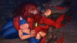 knuckles the echidna from sega by krazyelf