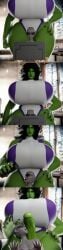 1boy 1futa 3d big_penis black_hair breasts bulky curvy dickgirl endlessillusion erection female futa_is_bigger futa_on_male futadom futanari giantess gigantic_breasts glasses green_eyes green_skin grey_skin half_nude hand_on_hip highres hourglass_figure huge_breasts hulk_(series) intersex looking_at_viewer looking_down male marvel marvel_comics muscular muscular_female naughty_face penis screaming seductive seductive_smile she-hulk size_difference smile standing thick_thighs wide_hips