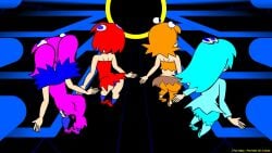 1080p 1920x1080 2017 2d 2d_animation 4females 4girls animated animation anthro anthro_only anthrofied ass ass_shake barefoot blinky_(pac-man) blue_eyelashes blue_eyes blue_hair blue_panties blush blush_lines blushing_ass blushing_female bouncing_ass bouncing_breasts bra breast_size_difference breasts censored cherry clyde_(pac-man) cyan_hair dance dancing digital_media eighth_note embarrassed embarrassed_dancing embarrassed_female eyelashes female female_humanoid female_only flash_animation genderswap genderswap_(mtf) ghost ghost_girl gijinka glasses hi_res highres humanized humanoid humanoid_female humanoid_only inky_(pac-man) large_filesize long_blue_hair long_cyan_hair long_hair long_video longer_than_2_minutes longer_than_one_minute loop magenta_hair minus8 mp4 music namco navel open_smile orange_hair pac-man_(game) pac-man_(series) pac-man_ghost_dance_(minus8) panties personification pinky_(pac-man) pussy_visible_through_panties question_mark red_hair rule_63 shoes short_blue_hair short_hair short_red_hair shorter_than_3_minutes smile smiling smooth_animation socks sound swf synced_to_music tagme text thighhighs thighs turn-to-blue video