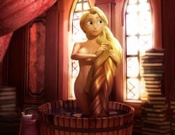 rapunzel from disney by crisisbeat