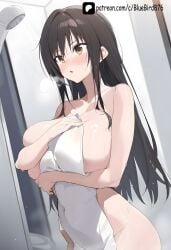 ai_assisted ai_generated bath bathroom beautiful_girl big_ass big_breasts bluebird curvy female kotegawa_yui sexy to_love-ru to_love-ru_darkness