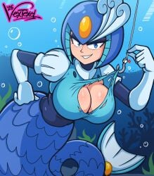 splash woman from capcom by vextexel
