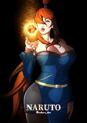 1girls ai_generated artist_name auburn_hair backless_dress backless_outfit big_breasts blowing_kiss breasts brown_hair dress female female_only fire fire_manipulation fireball front_view fully_clothed green_eyes hair_over_one_eye huge_breasts large_breasts lipstick long_hair looking_at_viewer makeup mature mature_female mei_terumi milf naruto naruto_(series) naruto_shippuden no_bra one_arm_up pantyhose powers presenting presenting_self questionable red_hair saburo_des solo solo_female solo_focus strapless strapless_dress terumi_mei thick_thighs thighs upper_body url very_long_hair voluptuous watermark web_address wide_hips