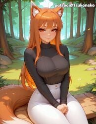 holo from patreon by tsukoneko