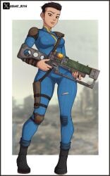 lone wanderer from fallout by shadboya